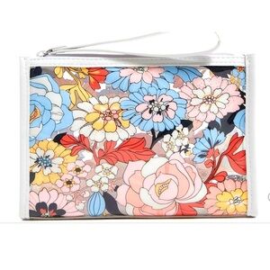 Vera Bradley Floral Print Wristlet Clutch